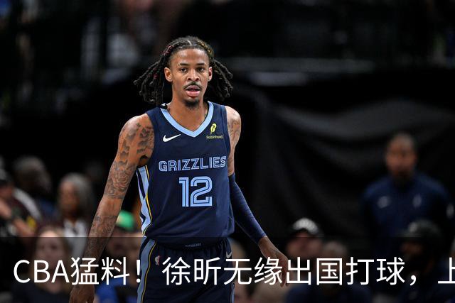 CBA猛料！徐昕无缘出国打球，上海两名大外援二选一，王哲林沈梓捷未通过体测